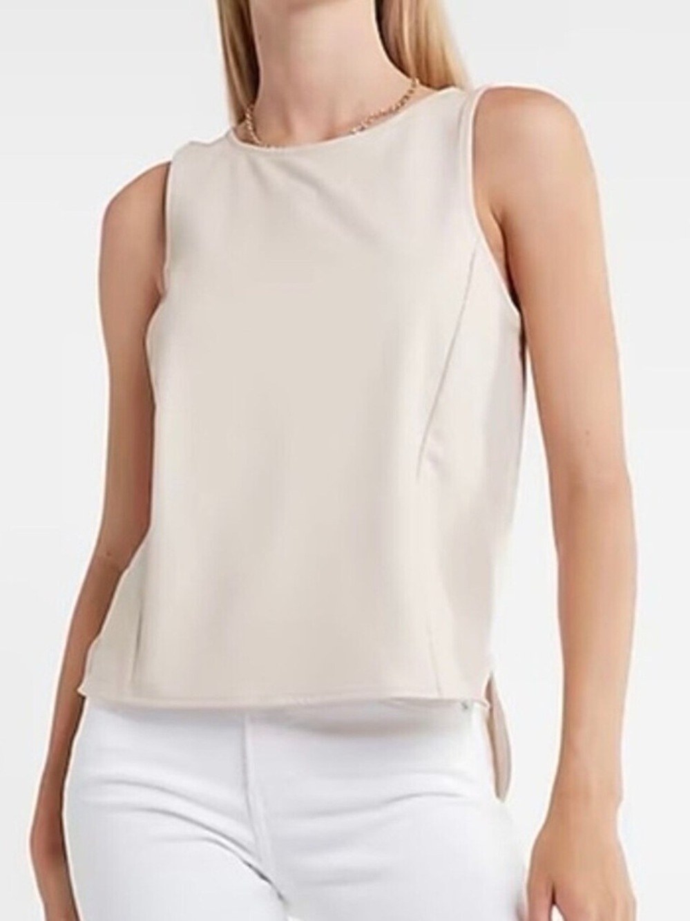 Express Faux Leather Tank